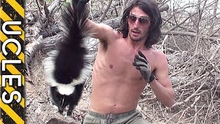 DONT ever catch a SKUNK  with Andrew Ucles [upl. by Naelopan]