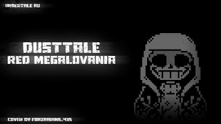 Animated OST Dusttale  Red Megalovania Metal Cover  Remastered [upl. by Hailat]