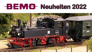 Bemo Neuheiten 2022  Modellbahn Spur H0m H0e und 0m [upl. by Ghiselin]