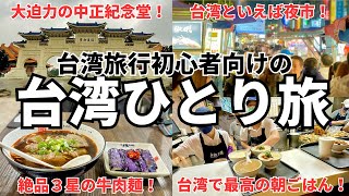 【年末年始特別企画③】台湾てこんなに楽しい！台湾旅行気分を味わいたい全ての方へこの動画を捧げます！ [upl. by Nodnarb291]