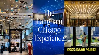 Amazing Stay At The Langham Hotel Chicago Part 1 [upl. by Kyrstin737]