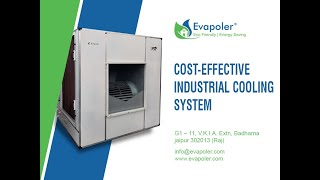 Industrial Air Cooler for Factories and Warehouses  Evapoler Eco Cooling Solutions [upl. by Laurette]