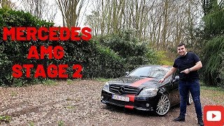 REVIEW of the MERCEDES C220 STAGE 2 with 230HP [upl. by Malachi442]