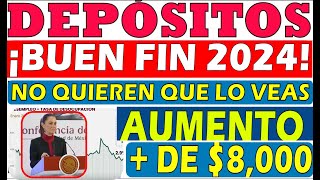 ♨️3 MEGA AUMENTOS 💵 AGUINALDO💣PENSIÓNSALARIO♨️PAGOS ADULTOS MAYORES ANTES Y DESPUES DEL BUEN FIN [upl. by Enitsenre378]