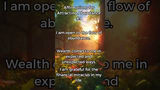 Manifesting Wealth Affirmations  Attract Money Fast Shorts [upl. by Mariette941]