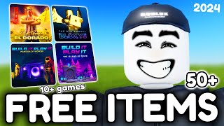 OLD ROBLOX EVENTS THAT STILL WORKS 50 Free Items 2024 [upl. by Middle]