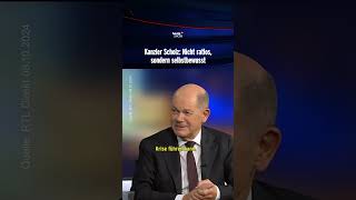 Kanzler Scholz super selbstbewusst  heuteshow shorts [upl. by Zenitram]