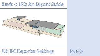 Revit to IFC An Export Guide  Part 13  IFC Exporter Settings  Part 3 [upl. by Bourn781]