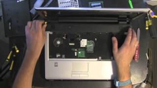 TOSHIBA SATELLITE L355 take apart video disassemble how to open disassembly [upl. by Giamo]