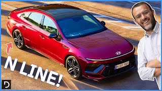 Hyundai Sonata N Line 2024 Review  Facelift Worth The Bigger Price  Drivecomau [upl. by Ahseuqram]