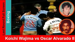 Koichi Wajima vs Oscar Alvarado II Widescreen Match Highlights 1975 Wajima in purple Alvarado red [upl. by Konstanze841]