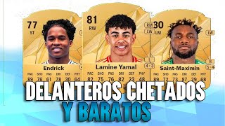 ¡Los Delanteros Más CHETADOS y BARATOS de FC 25 ✅✅🔥 [upl. by Yzzo]