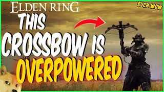 Crossbows Are OVERPOWERED 🏹Pulley Crossbow 🏹 Full Guide  Elden Ring [upl. by Urson]