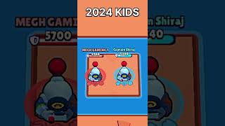 1990 VS 2024 in Brawl Stars shorts brawlstars [upl. by Ethelred]