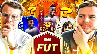 DES CRACKS  LINCROYABLE ÉQUIPE FUT CHAMPIONS AVEC CRUYFF 91 amp ZAKARIA HEADLINERS FIFA 22 0€ 71 [upl. by Eignat]