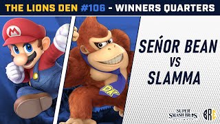 Senor Bean Mario Vs Slamma Donkey Kong LR2 Lions Den 106 [upl. by Yliram]