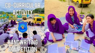 CoCurricular Activity Handwriting Competition 26102024  AMAB INTERNATIONAL SCHOOL ❤️ [upl. by Charmain]