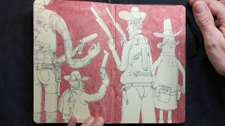 Moleskine sketchbook 34 [upl. by Connett460]