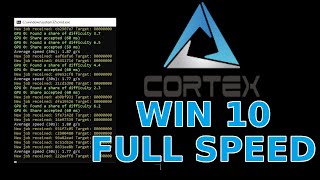 Cortex CTXC 11 GB VRAM Minimum on Windows 10 Bypass  Crypto [upl. by Renaxela972]