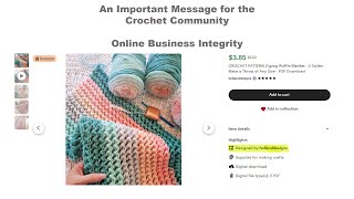 An Important Message for the Crochet Community [upl. by Schultz]