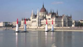 Hannes Arch Zivko Edge 540 V3 Red Bull Air Race Budapest 2015 [upl. by Eatnwahs]