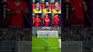 Germany VS Switzerland Penalty Kick Challenge eurocup germany switzerland efootball2024 pes2024 [upl. by Acimot246]