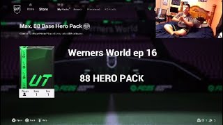 I opened another MAX 88 HERO PACK DIV 4 RIVAL REWARDS WERNER WORLD EP 16 FC25 [upl. by Jarid921]