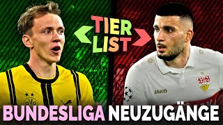 Wir ranken die Neuzugänge der Bundesliga Calcio Berlin TIERLIST [upl. by Efi]