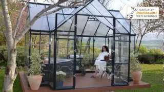 Victory Orangery Garden Chalet Greenhouse Kit  Canopia by Palram [upl. by Woolson]