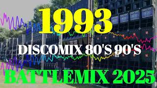 1993 DISCOMIX 80S 90S SOUNDCHECK BATTLEMIX 2025 AMMC DJ JAYSON ESPANOLA [upl. by Atkinson]