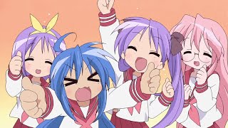 4K 60FPS Motteke Sailor Fuku  Lucky Star Opening [upl. by Eirallam]