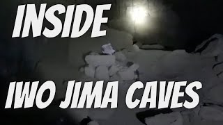 Inside Iwo Jima Caves Tour [upl. by Atenahs790]