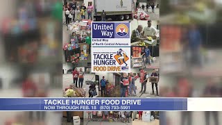 Midday Interview Tackle Hunger Food Drive [upl. by Atekihs385]