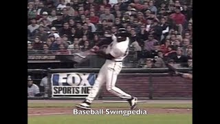 Barry Bonds Home Run Swing Slow Motion 2000131 [upl. by Nel]