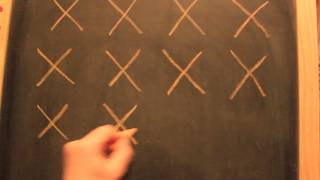 Chalkboard ASMR Drawing Erase with Cloth Relax Sounds Chalk Shapes No Talking [upl. by Gati]