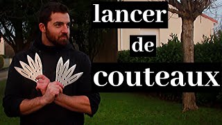 Lancer de couteaux  séance Automnale les feuilles tombent et les lames volent [upl. by Enomaj650]