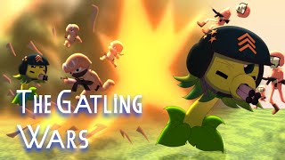 Plants vs Zombies 2 The GATLING WARS  Mega Gatling Peas Plant lore  Phase 6 Animation 2023 [upl. by Long]