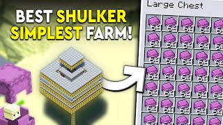 Minecraft NEW Shulker Farm Tutorial  EASY amp FAST  1820 PH [upl. by Metah]