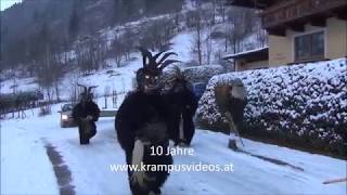 Krampuslauf Gastein 2008  2018 [upl. by Robinette]