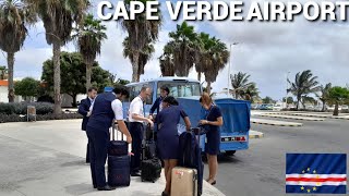 SAL ISLAND 🏝 🛫 CAPE VERDEMost beautiful Airport in Africa 🌍northatlanticocean verde africa sal [upl. by Gower]