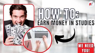 How to earn money in our studies [upl. by Hnamik]