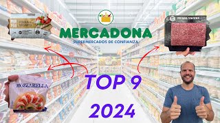 9 MEJORES productos de MERCADONA en 2024 [upl. by Enileve]