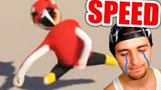 SE ME BORRARON LAS PARTIDAS así que SPEEDRUN  Human Fall Flat [upl. by Fabri655]