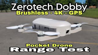 My Favorite Pocket drone Zerotech Dobby Range Test [upl. by Burtis]