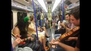 Irish Music on the Piccadilly line [upl. by Pittman]