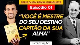 1º EP  INTRODUÇÃO FANTÁSTICA DO LIVRO  Série Quem Pensa Enriquece com Tiago Benevides [upl. by Reifnnej]