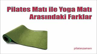 Pilates matı ile yoga matı arasındaki farklar [upl. by Haerdna]