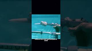 Can you dodge bullets underwatergunwatermilitary shortvideo shorts gunshort [upl. by Yenduhc729]