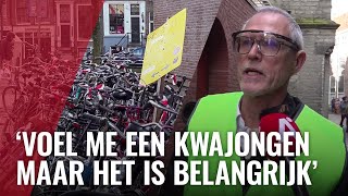 Bewoners op Wallen maken schoon en knippen zelf fietsen weg [upl. by Cerallua148]