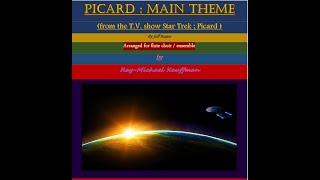 Picard  Main Theme for flute choir  ensemble [upl. by Adias]